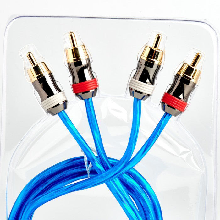 DB Audio DBR201 1 Metre Double Shielded RCA Cable Perfect for Car Audio Amplifier & Home Audio Amps