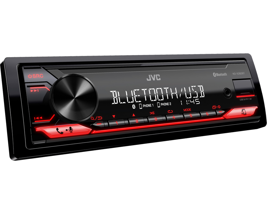 JVC KD-X282BT Mechless Tuner with Bluetooth, Android and Spotify