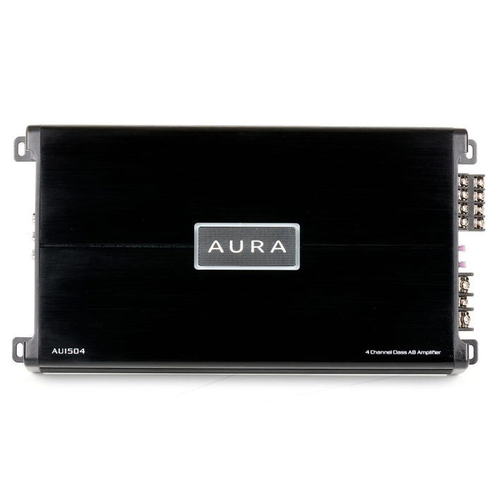 Aura AU1504 1500w 4 Channel Car Amplifier