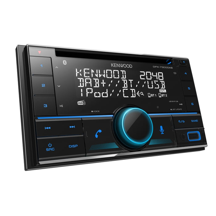 Kenwood DPX-7300DAB Car Stereo with Bluetooth Handsfree, DAB and Spotify Control