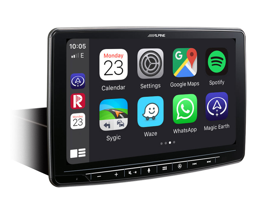 Alpine INE-F904D 1Din Chassis - 9" Digital Media Navigation Station with Apple Carplay, Android Auto