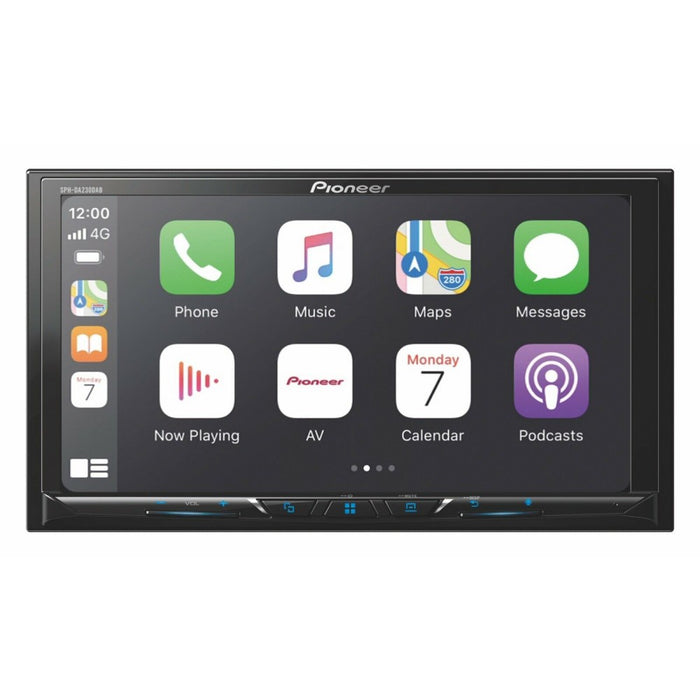 Pioneer SPH-DA230DAB Mechless Double DIN Stereo with Apple Car Play / Android Auto