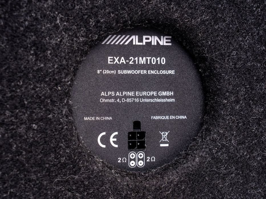 Alpine SWC-W84S907 Subwoofer with Enclosure for Mercedes-Benz Sprinter 907 / 910