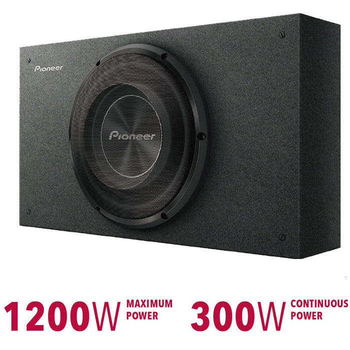 Pioneer TS-A2500LB Sealed Enclosure System 1200W 10" Subwoofer