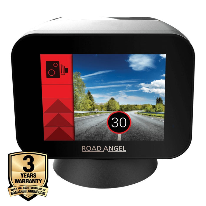 Road Angel Pure Vision Speed Camera Detector with Built in Dashcam