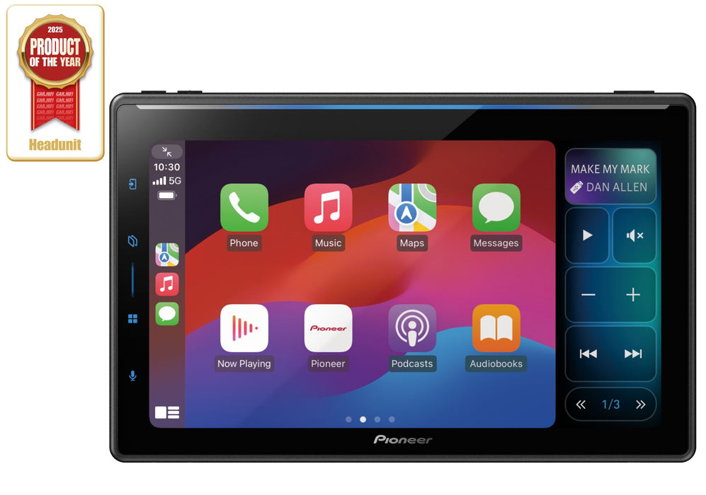 Pioneer SPH-EVO107DAB-1D 10.1" Single DIN Floating Screen Wireless Apple CarPlay Android Auto DAB