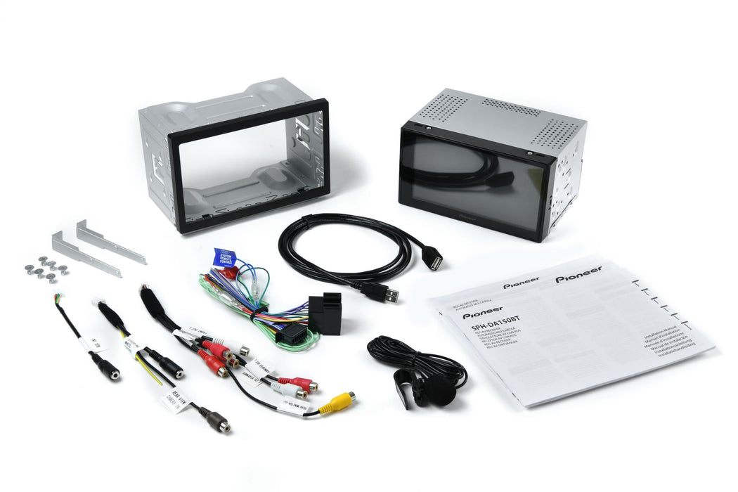 Pioneer SPH-DA150BT Double DIN 6.8” Touchscreen Car Stereo with Apple CarPlay, Android Auto, DAB+, Bluetooth & USB