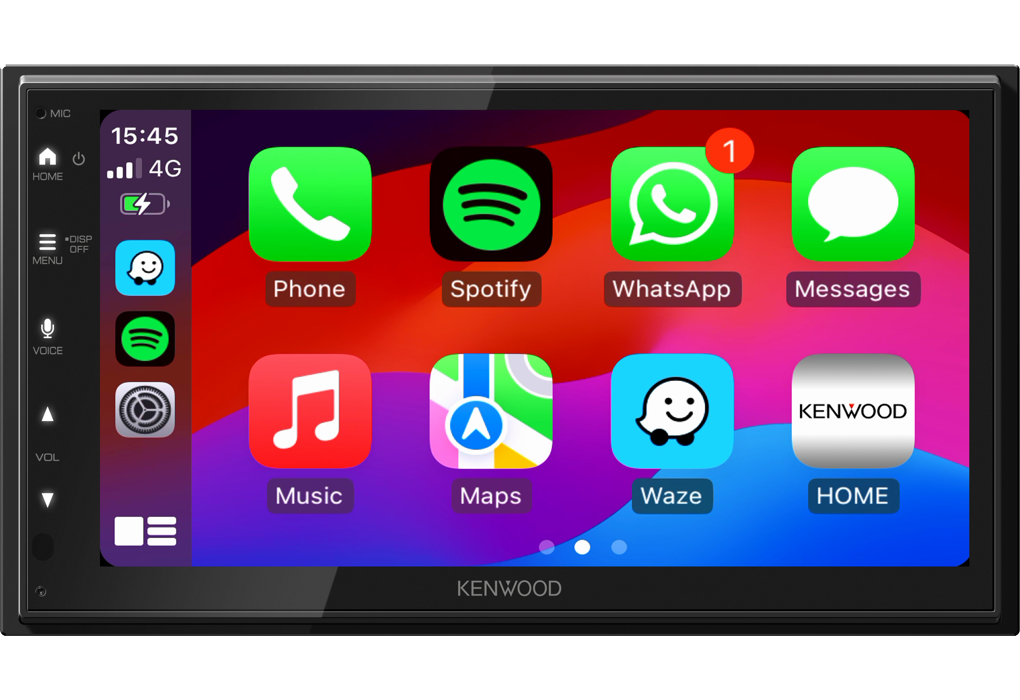 Kenwood DMX5023DABS AV Receiver with Android Auto and Apple Car Kenwood DMX5023DABS AV Receiver with Android Auto and Apple Car