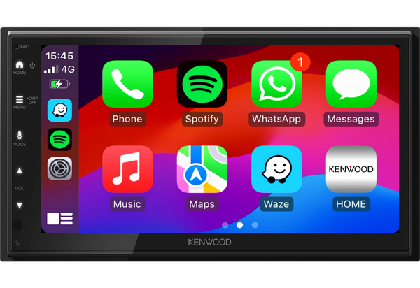 Kenwood DMX5023DABS AV Receiver with Android Auto and Apple Car