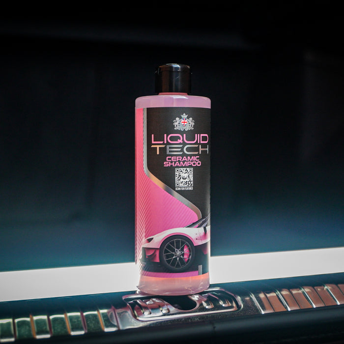 Liquid Tech Exterior Detail Pack: Body & Ceramic Shampoo, Tyre Finish, Detailer!