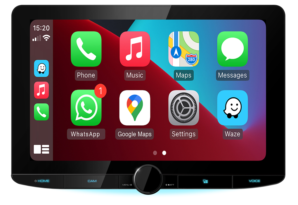 Kenwood DMX9724XDS 10.1” Floating HD Screen Wireless/Wired CarPlay, Android Auto, Wireless Android Mirroring, DAB+