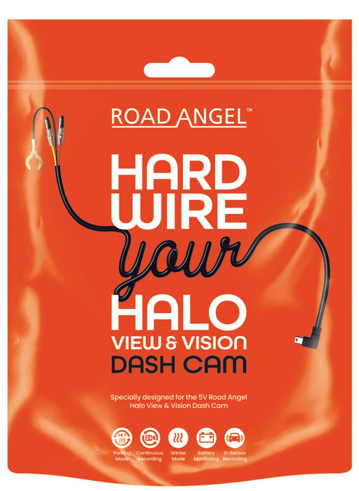 Road Angel HWK5VIEW Halo Dash Cam Hardwiring Kit - for Halo View / Halo Vision