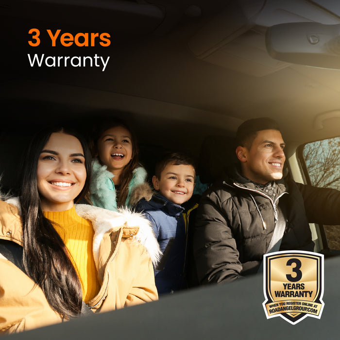 Road Angel Halo Edge 4K Single Dash Cam with Parking Mode & Quick Release Mounting