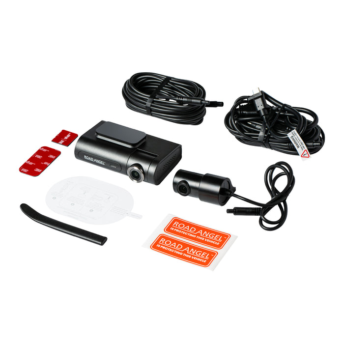 Road Angel Halo Pro V2 Front and Rear Dashcam with Winter and Parking Mode