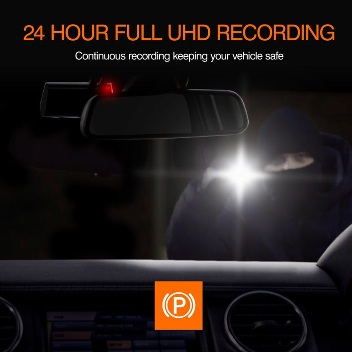 Road Angel Halo Pro V2 Front and Rear Dashcam with Winter and Parking Mode