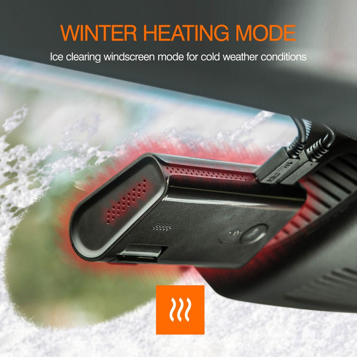 Road Angel Halo Pro V2 Front and Rear Dashcam with Winter and Parking Mode