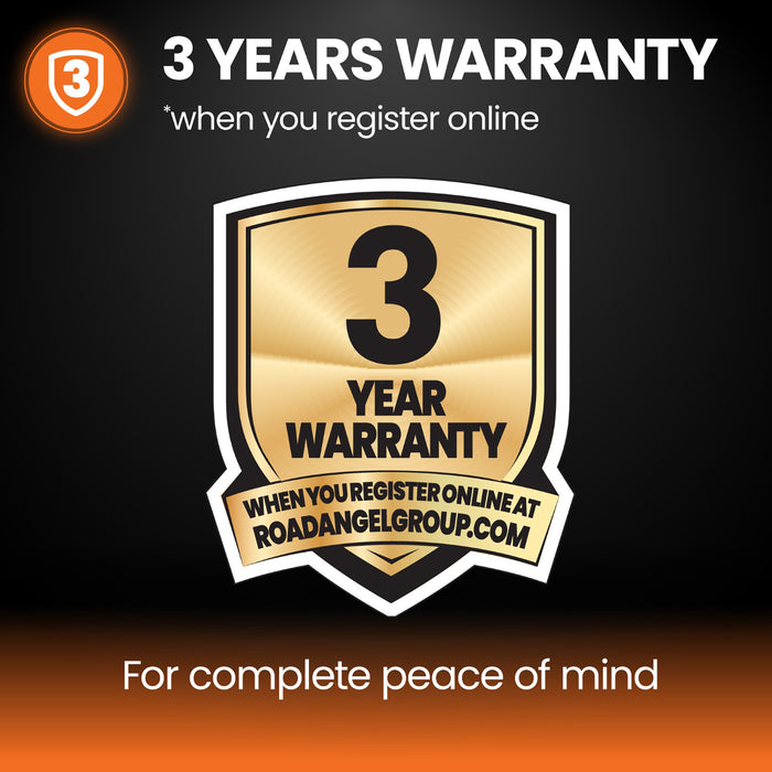 Road Angel Halo Spark Dual Full HD 1080p Front & Rear Dash Camera With Dual Parking Mode & Winter Mode (USB-C)