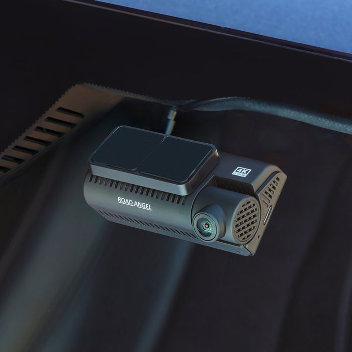 Road Angel Halo Ultima 4K Dual Dash Cam with Parking Mode & Quick Release mounting