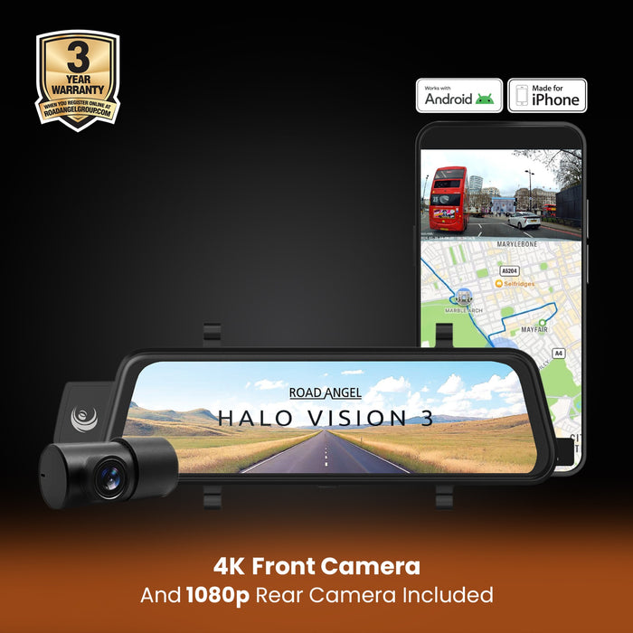 Halo Vision 3 - Dash Cam