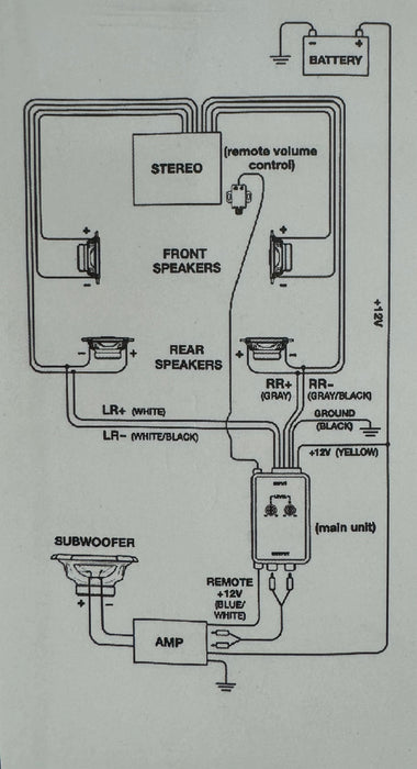 In Phase 2-Channel Speaker Level to Line Output Converter