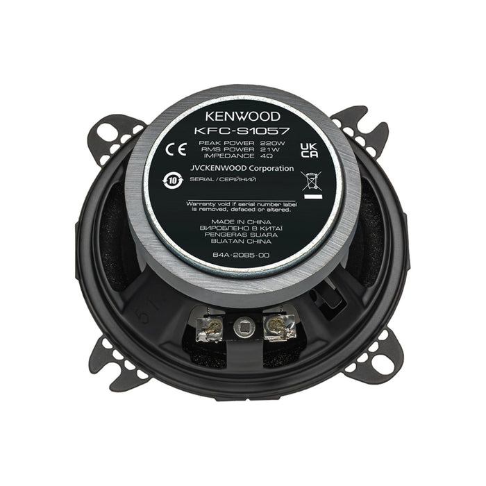 Kenwood KFC-S1057 Stage Sound Series 10cm Flush Mount Dual-Cone Speaker System