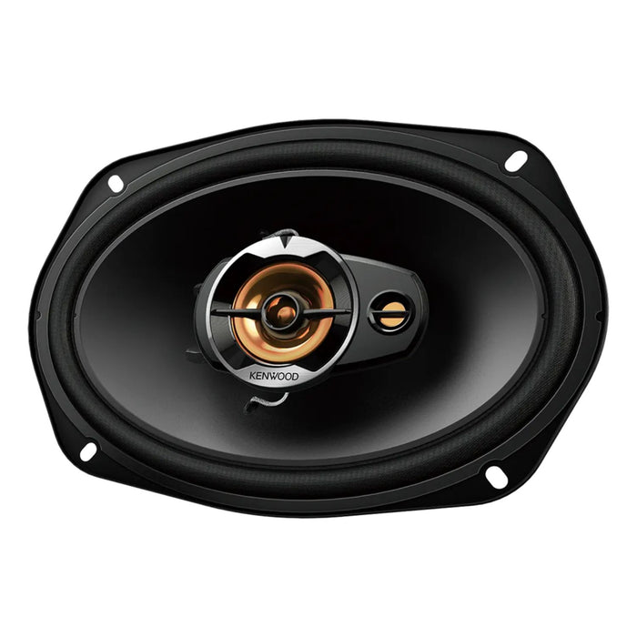 Kenwood KFC-S6977EX Stage Sound Series 6" x 9" Flush Mount 3-Way 3-Speaker System