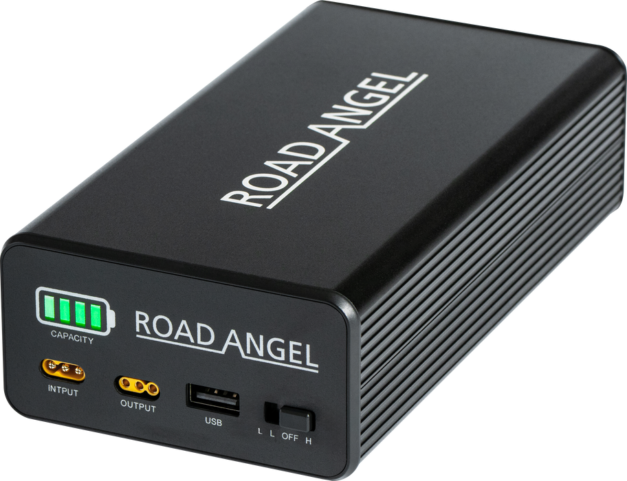Road Angel RA-BP9000 12V/24V Universal Dashcam Reserve Battery Pack – For Extended Parking Mode for ALL DASH CAMS