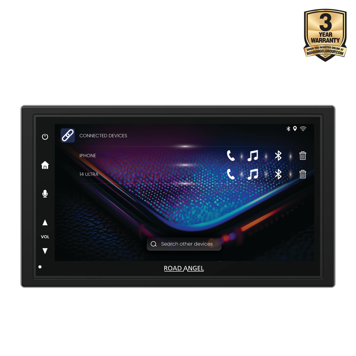 Road Angel RA-X622BT - Car Stereo With 7" Touch Screen Display, Blueto ...