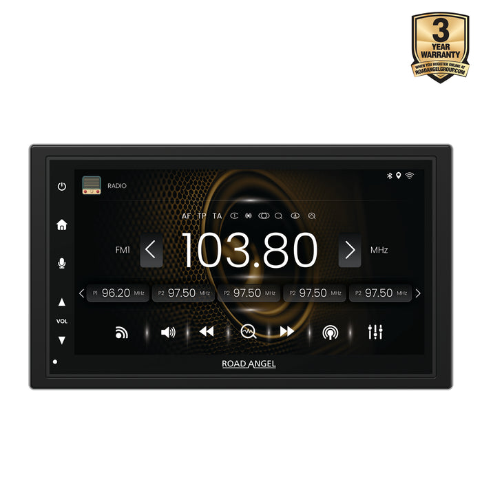 Road Angel RA-X622BT - Car Stereo With 7" Touch Screen Display, Bluetooth, Wireless Android Auto & Apple Car Play