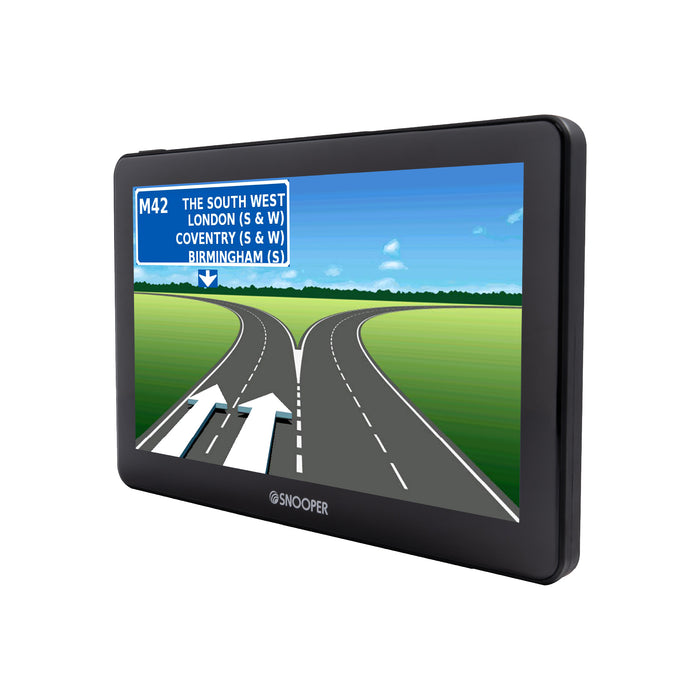 Snooper S9900-Pro Ventura (Caravan & Motorhome) Snooper S9900-Pro Ventura 9” Caravan & Motorhome Sat Nav – Vehicle-Specific Routing, Free Lifetime Maps, Traffic Alerts, Magnetic Mount