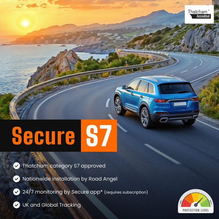 Road Angel Secure S7 – Thatcham Category S7 Approved Vehicle Tracker