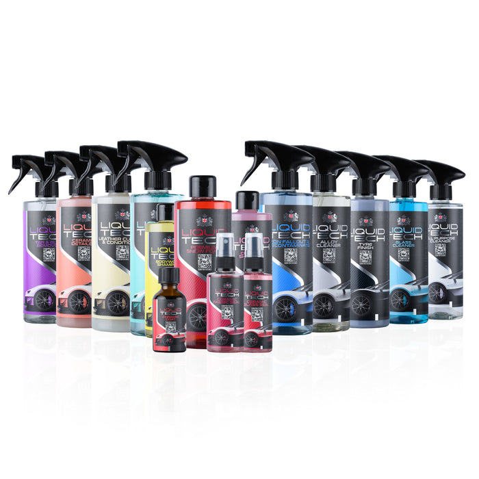 Ultimate Full Exterior & Interior Car Detailing Pack - 18 bottles! All You Will Ever Need!