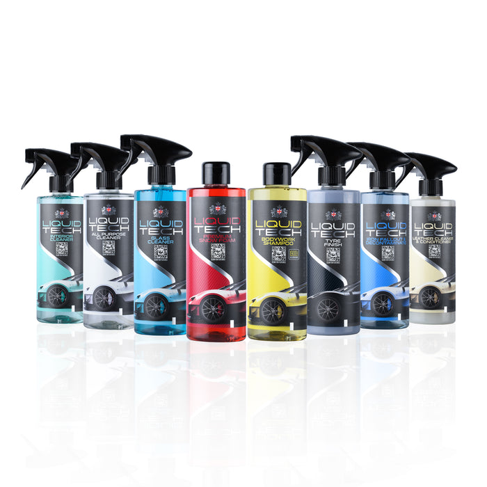 Essential Detailing Pack: All You Will Need Exterior & Interior! 500ml x 8!