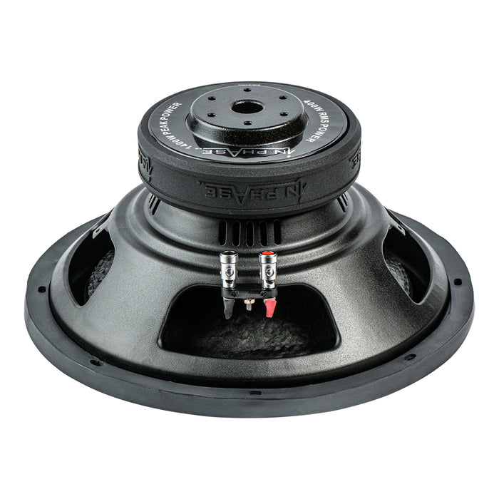 IN PHASE XT10-D4 10" 500RMS/1500W Dual 4 Ohm VC