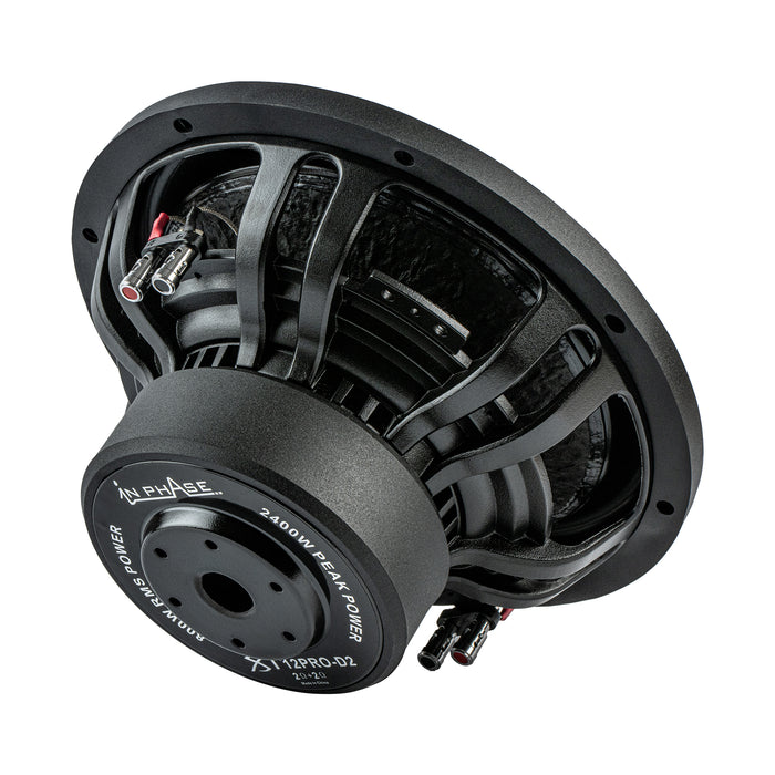 IN PHASE XT12-PRO 12" Dual 2 Ohm VC 800W RMS