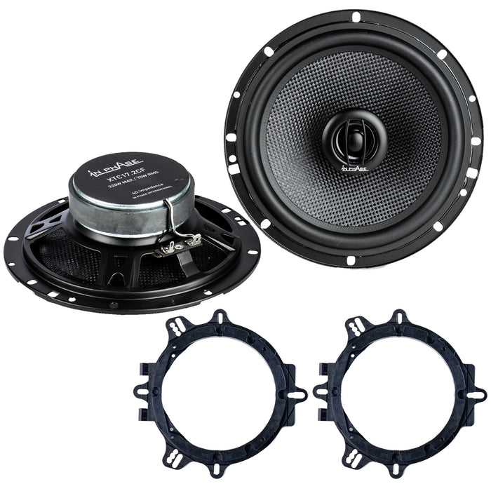 In Phase XTC17.2CF 17cm 320 Watts 2-Way Car Door/Shelf Speakers