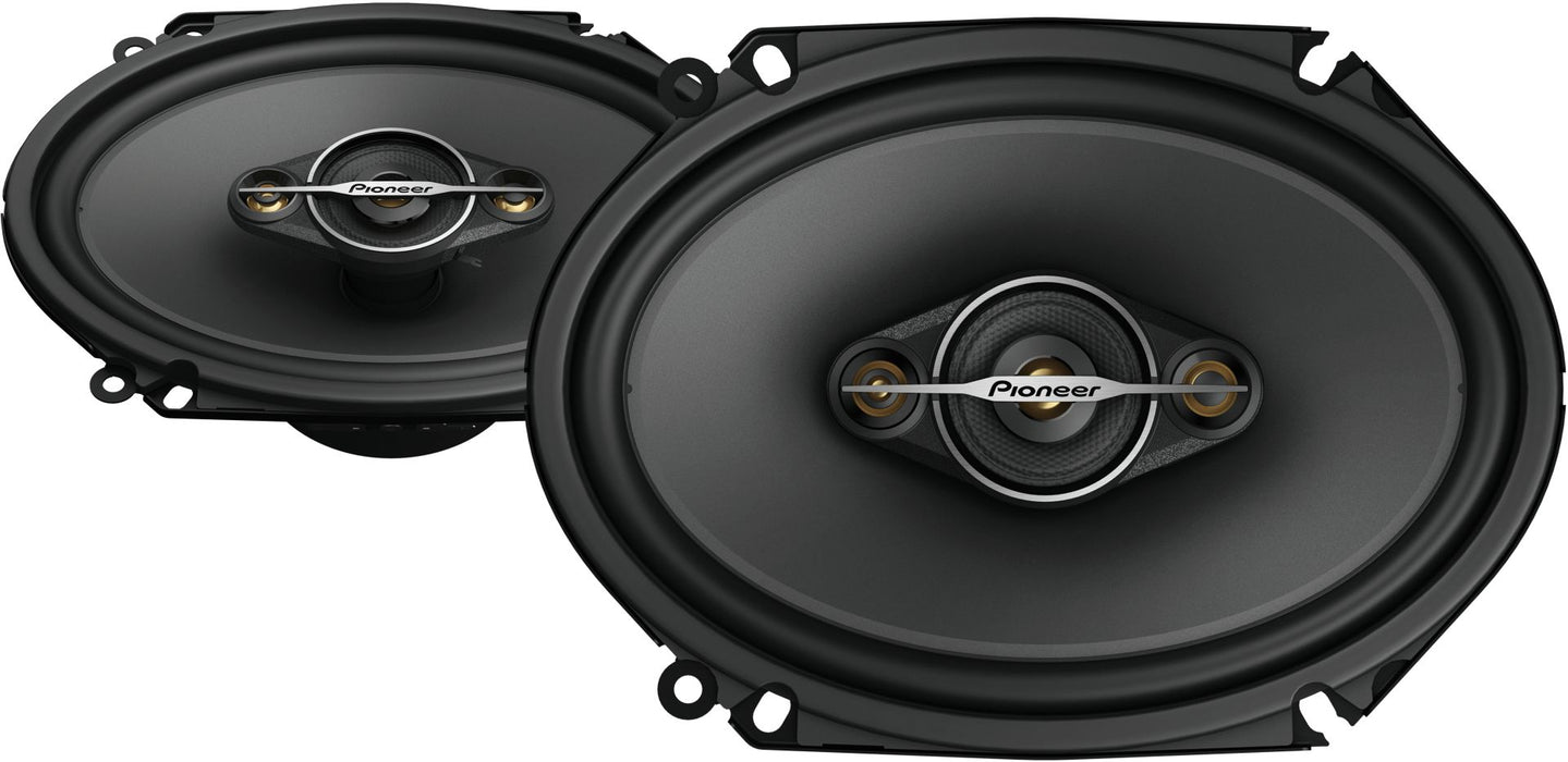Pioneer TS-A6881F 350W 6"x8" 4-Way Coaxial Speaker System