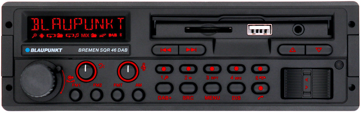 Blaupunkt BREMENSQR46 Classic Stereo with DAB+, Bluetooth, USB & AUX