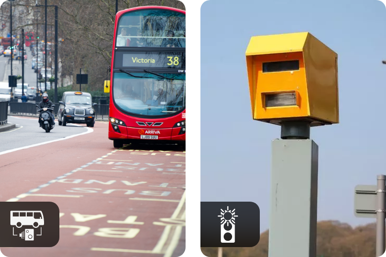 Bus Lane & Red-Light Cameras