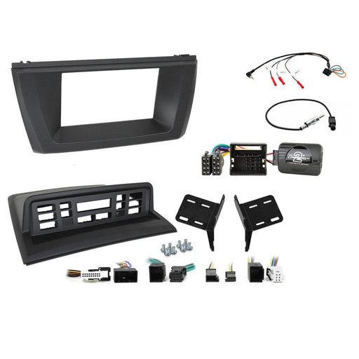 Connects2 Stereo Fitting Connects2 CTKBM29 BMW X3 2003> 2010 Black Double DIN Installation Kit