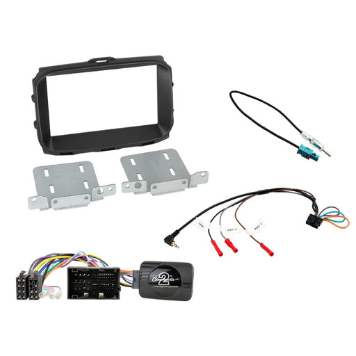 Connects2 Stereo Fitting Connects2 CTKAR08 Alfa Romeo Giulietta Black Double Din Car Stereo Installation Kit