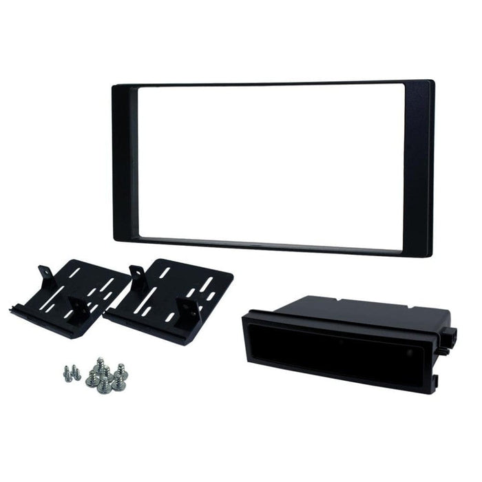 Connects2 Stereo Fitting Connects2 CT24SU07 Subaru Fascia Plate Black For Single and Double Din Facia