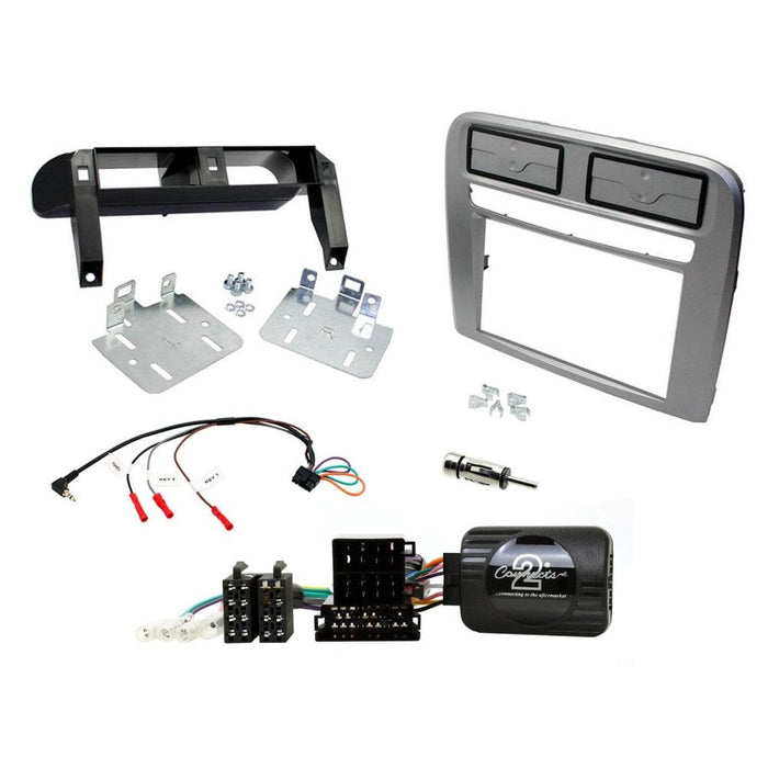 Connects2 Stereo Fitting Connects2 CTKFT16L Fiat Grande Punto Grey Double Din Car Stereo Installation Kit L.H.D
