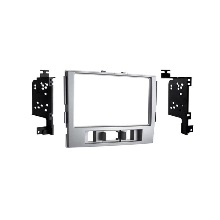 Connects2 Fitting Accessories Connects2 CT23HY52 Hyundai Santa-Fe Silver Double Din Car Stereo Fascia Kit