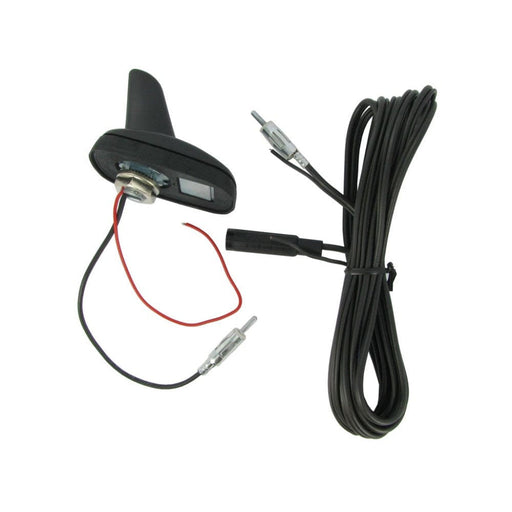 Connects2 Stereo Fitting Connects2 CT27UV25 - Universal Shark Fin Amplified AM/FM Antenna. Roof mount shark antenna