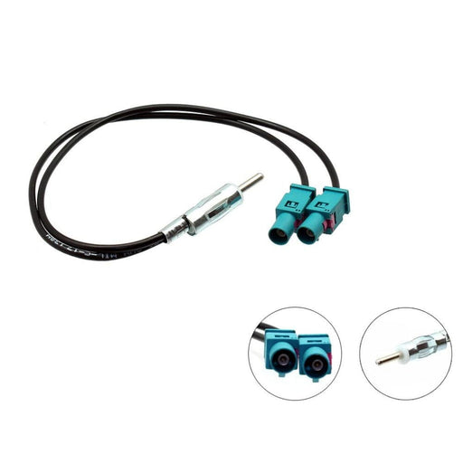 Connects2 Stereo Fitting Connects2 CT27AA91 Twin Fakra - DIN Antenna Adapter
