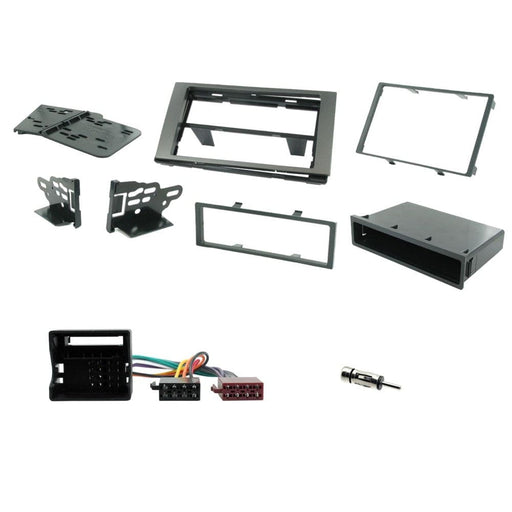 Connects2 Stereo Fitting Connects2 CTKFD90-ISO Ford Complete Head Unit Installation Kit Charcoal Grey for NONE Steering Wheel Controls