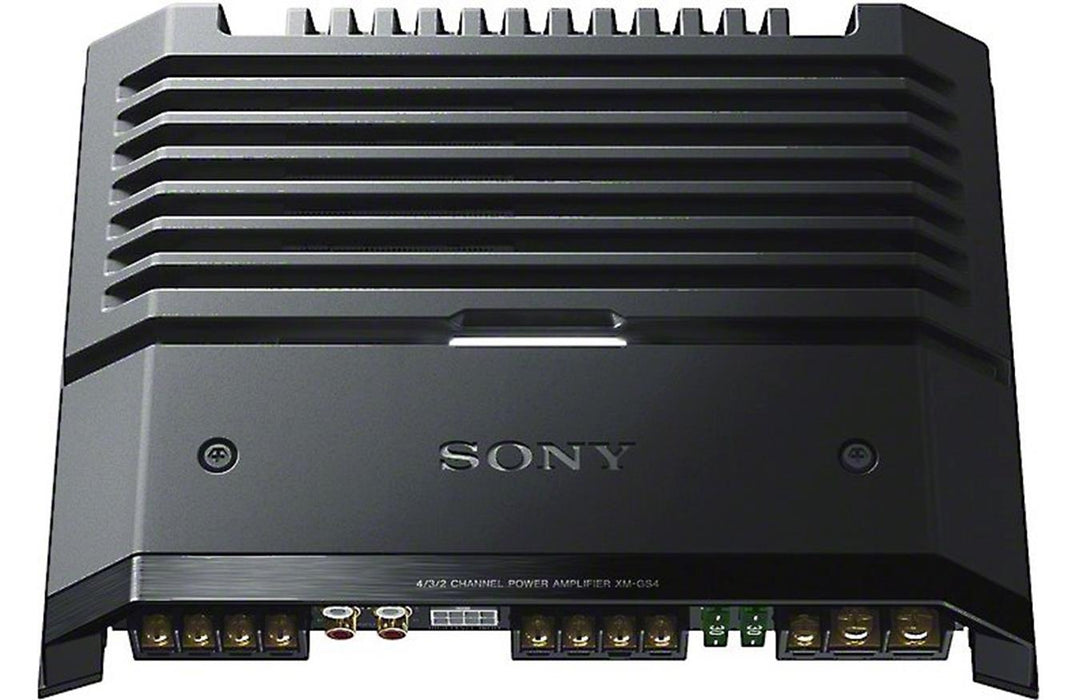Sony XM-GS4 High Res 4 Channel Power Amplifer 70W RMS x 4