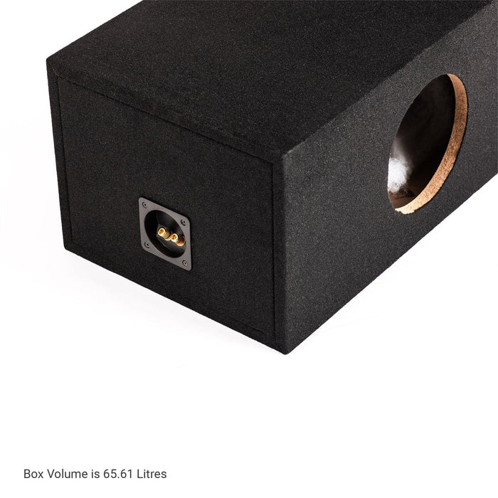 In Phase BX8XT 8" Slot Ported High Quality Subwoofer Enclosure for XT-8
