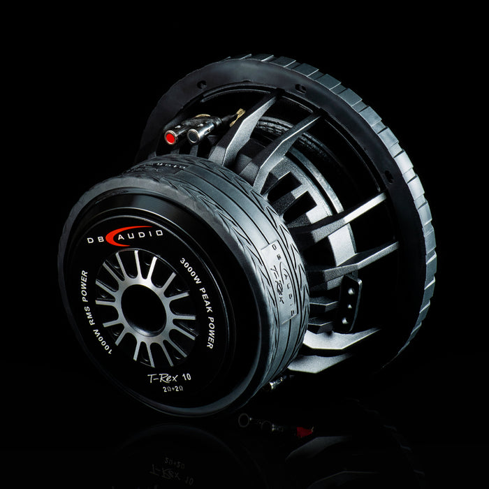 DB Audio T-Rex10 3000W 10" Dual 2 Ohm Voice Coil SPL Subwoofer